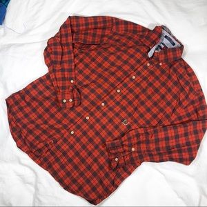 VINTAGE TOMMY HILFIGER PLAID SHIRT 〰️ L